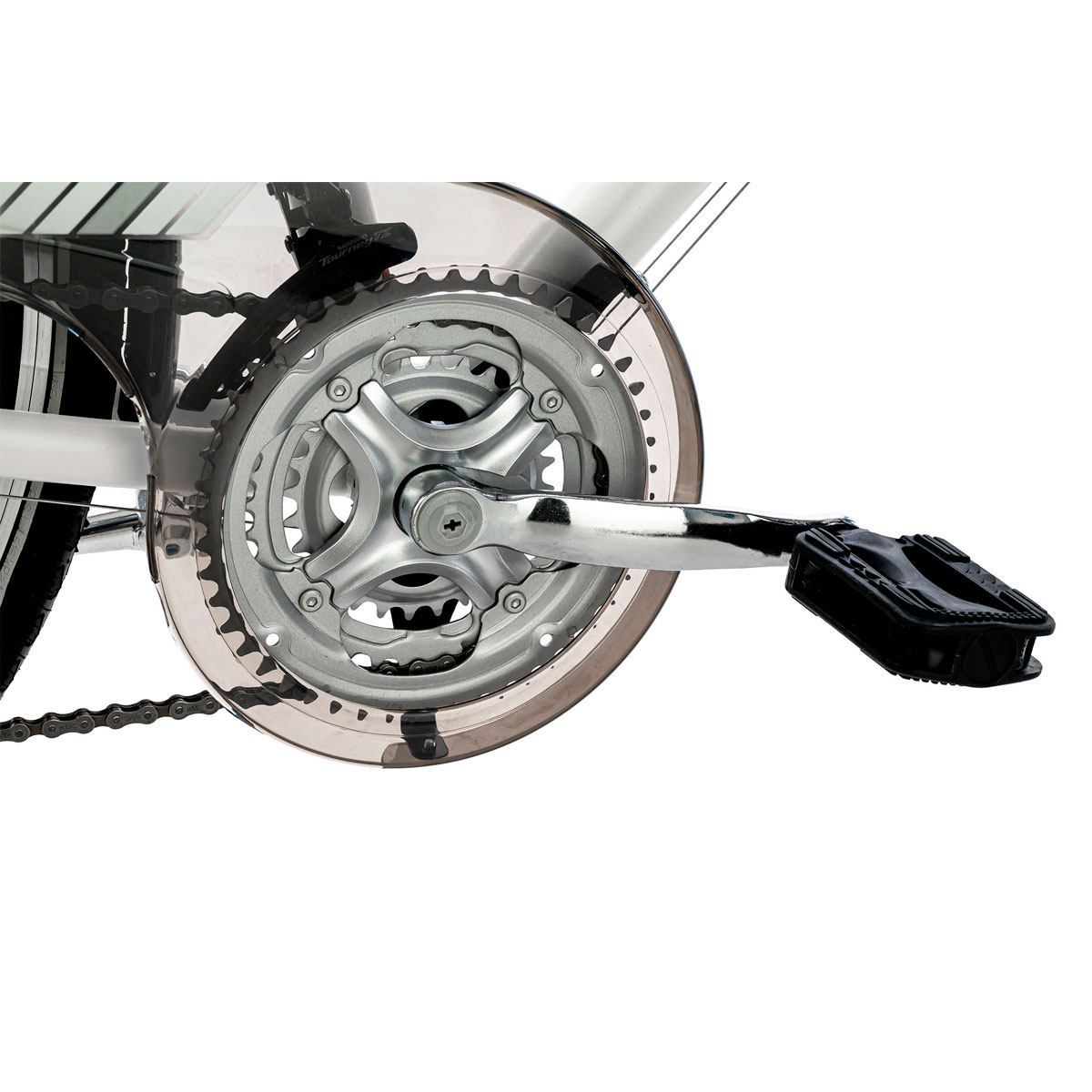 KS Cycling Trekkingrad Canterbury Damen Multilenker 48 cm weiß matt Bild 2