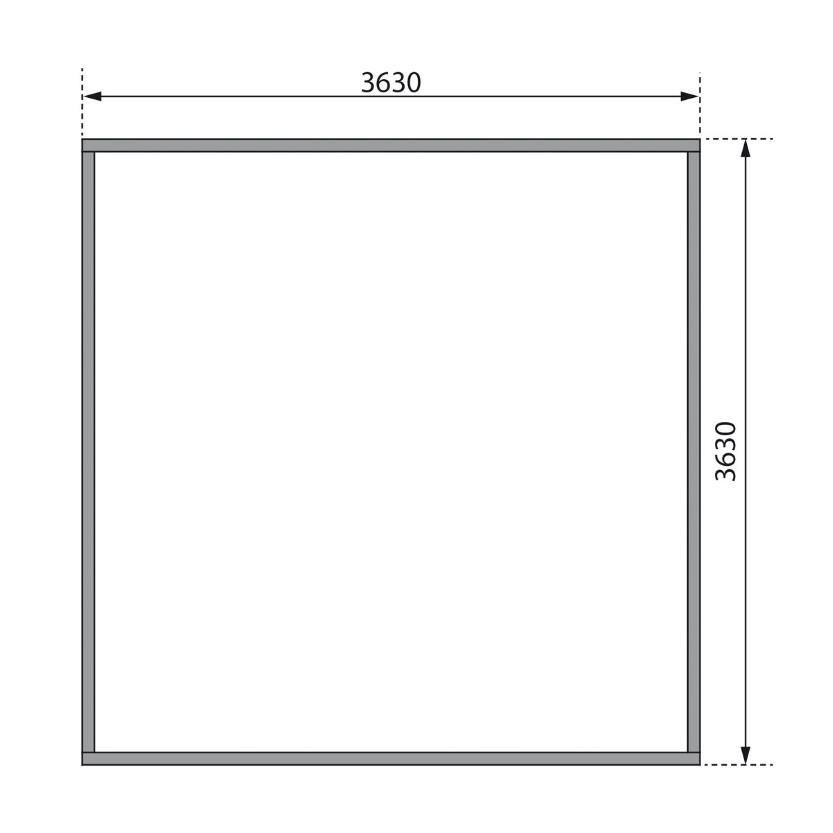 Karibu  Blockbohlenhaus Radeburg 3 naturbelassen Bild 8