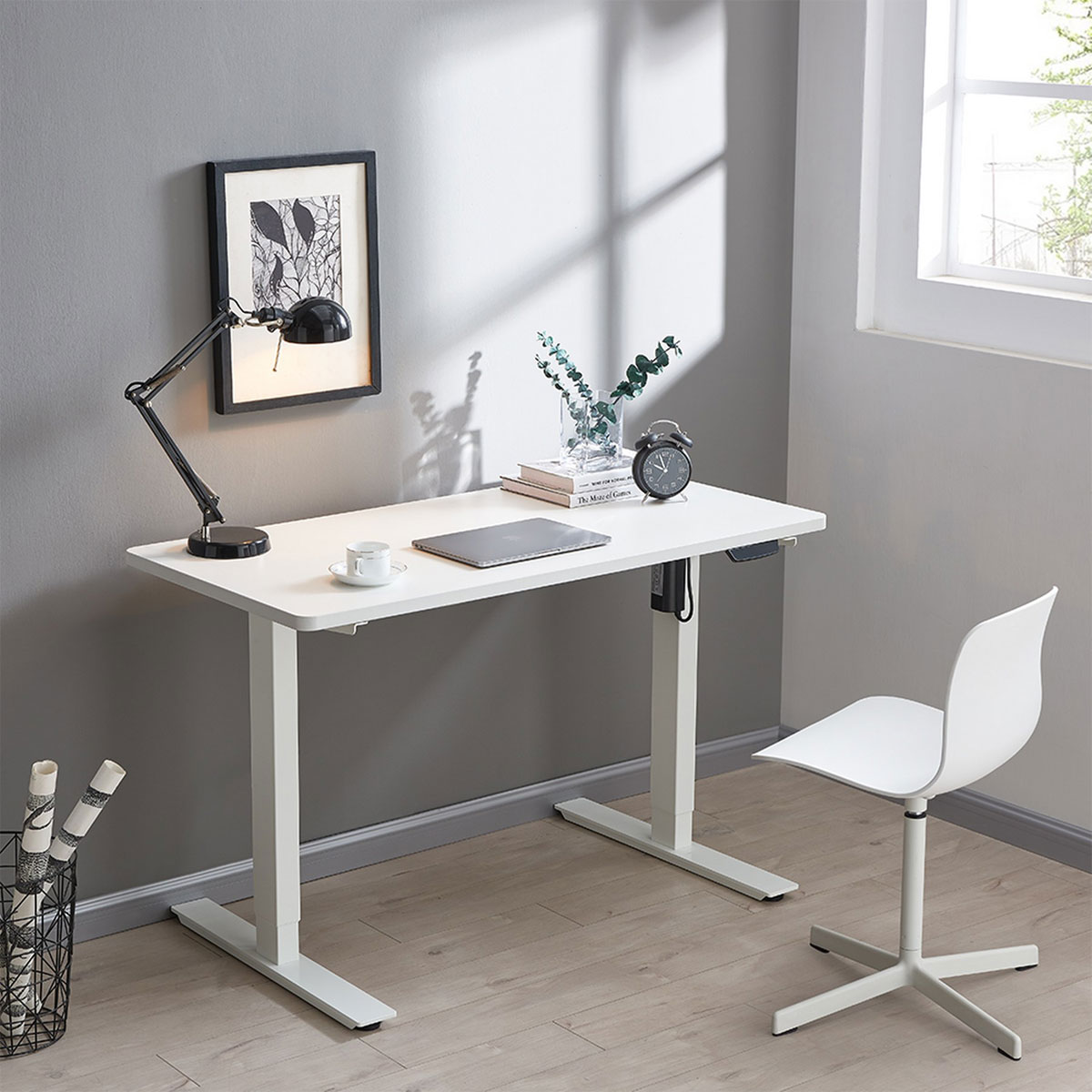 Höhenverstellbarer Schreibtisch Höhenverstellbar Elektrisch Tisch