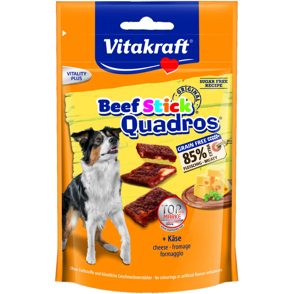 Vitakraft  Beef Stick Quadros Käse 70 g