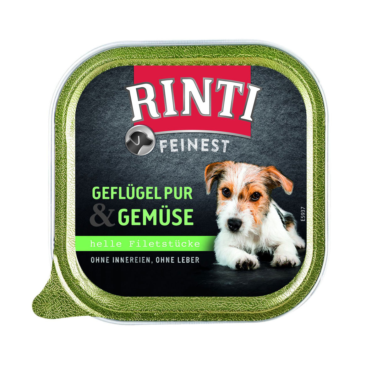 Rinti Schale Feinest Geflügel Pur und Gemüse 150 g