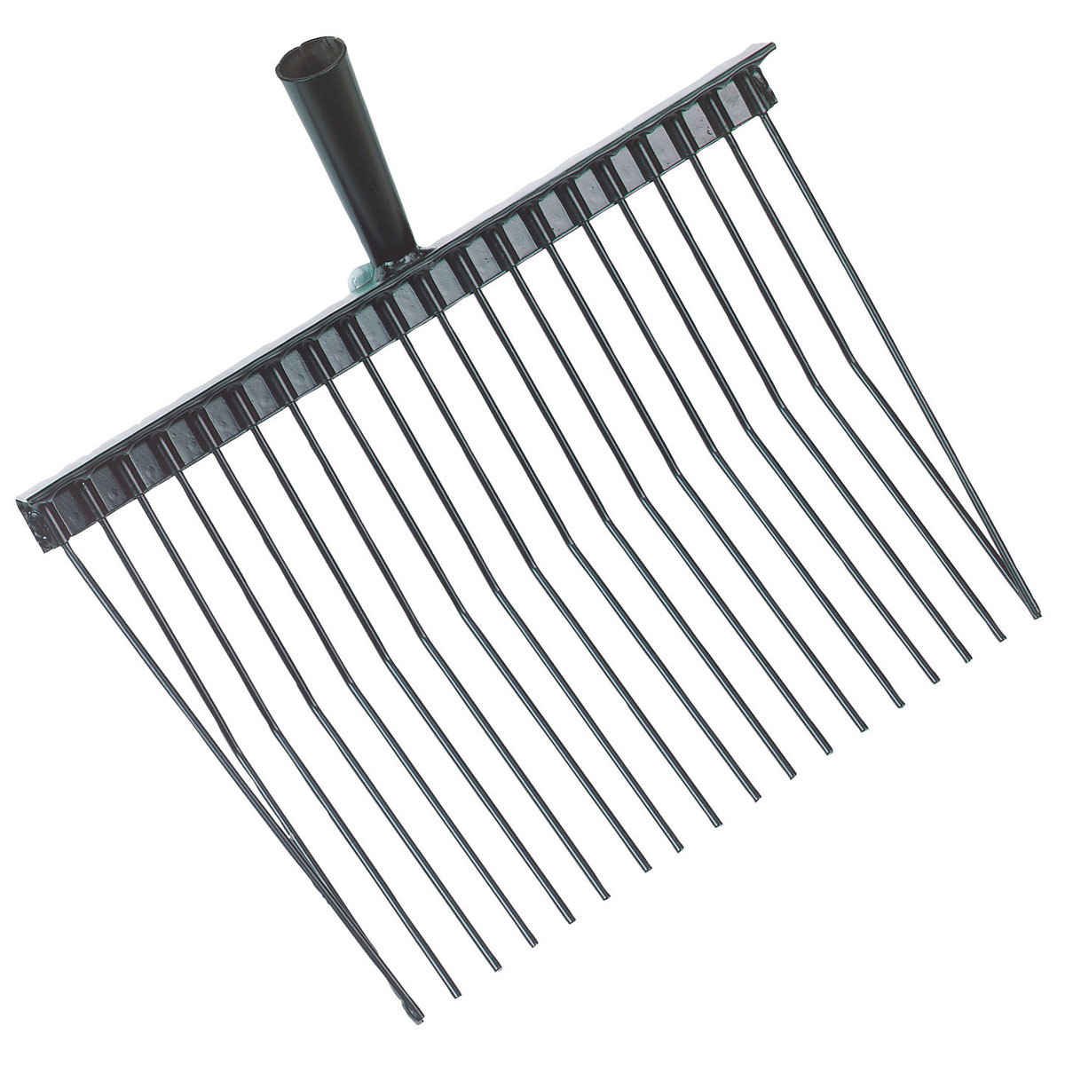 Dunggabel 20 Zinken 31 cm schwarz