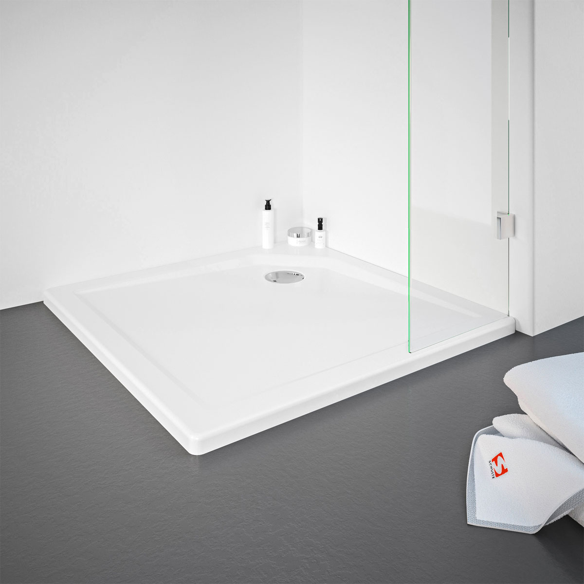 Schulte Duschwanne Quadrat extra flach 900 x 900 mm Bild 2