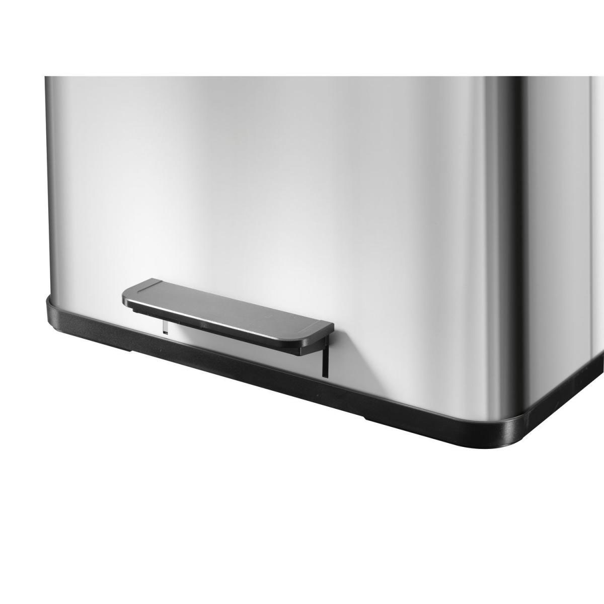 Hailo Trenn-Mülleimer Oeko Trio Plus L 3 x 9 L weiß Bild 4