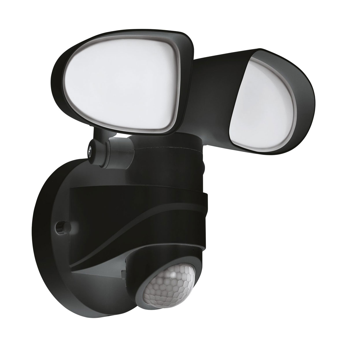 Eglo LED-Außenstrahler Pagino 24,5 x 22 cm schwarz
