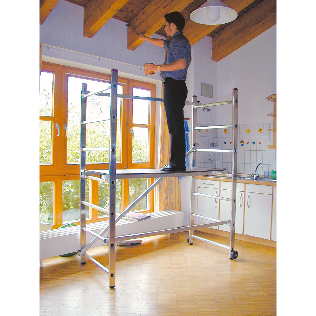 Krause Alu-Leitergerüst CORDA Bild 5