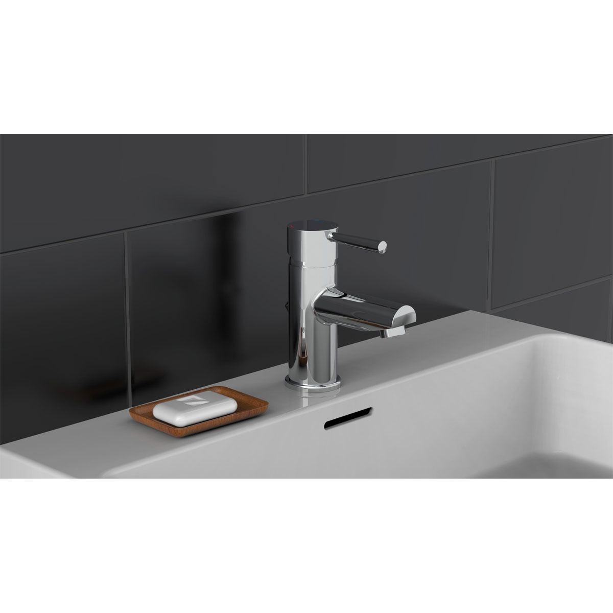 Schütte  WT-Armatur Unicorn,chrom, mit Eco-Klick- Bild 3