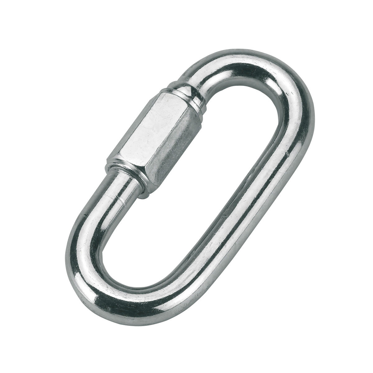 Schraubglied 0,6 cm silber 3 Stück