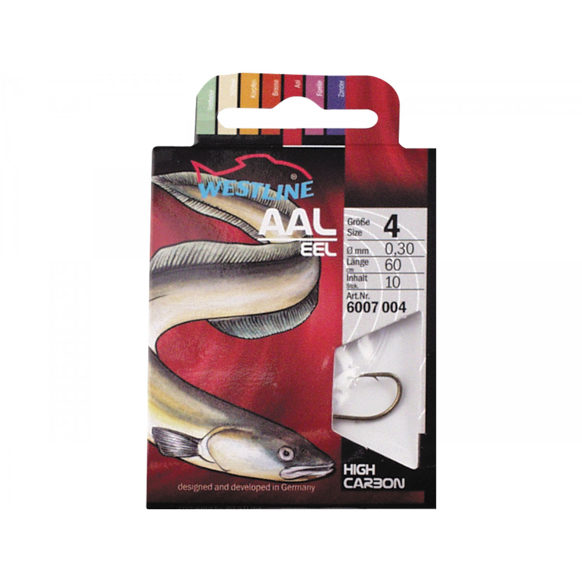 westline Aalhaken geb Größe 4