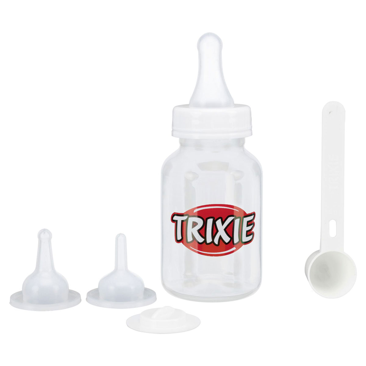 Trixie Saugflaschen-Set transparent/weiß 120ml