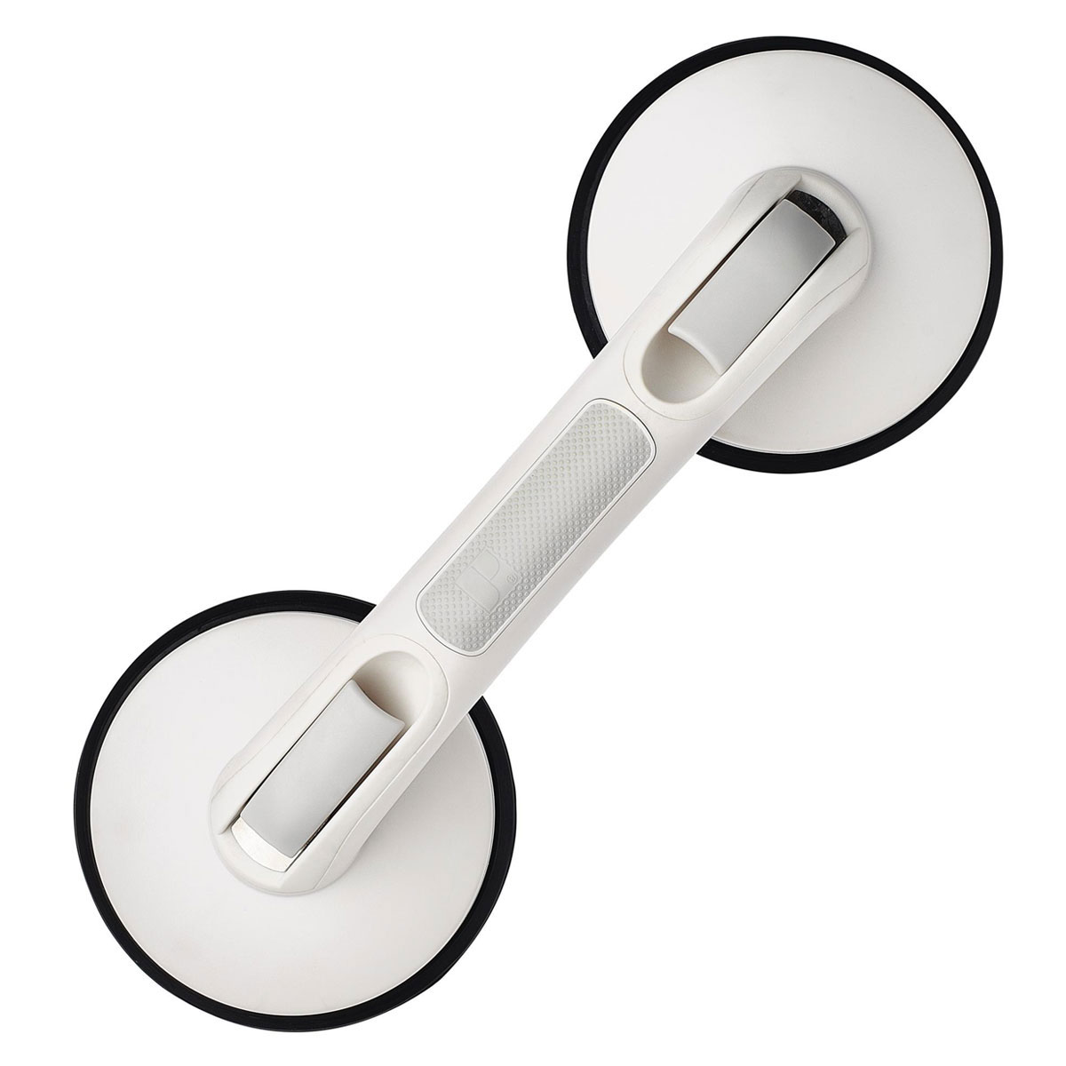 Ridder  Reisesauggriff mit 2 Saugern Premium 33 cm weiß