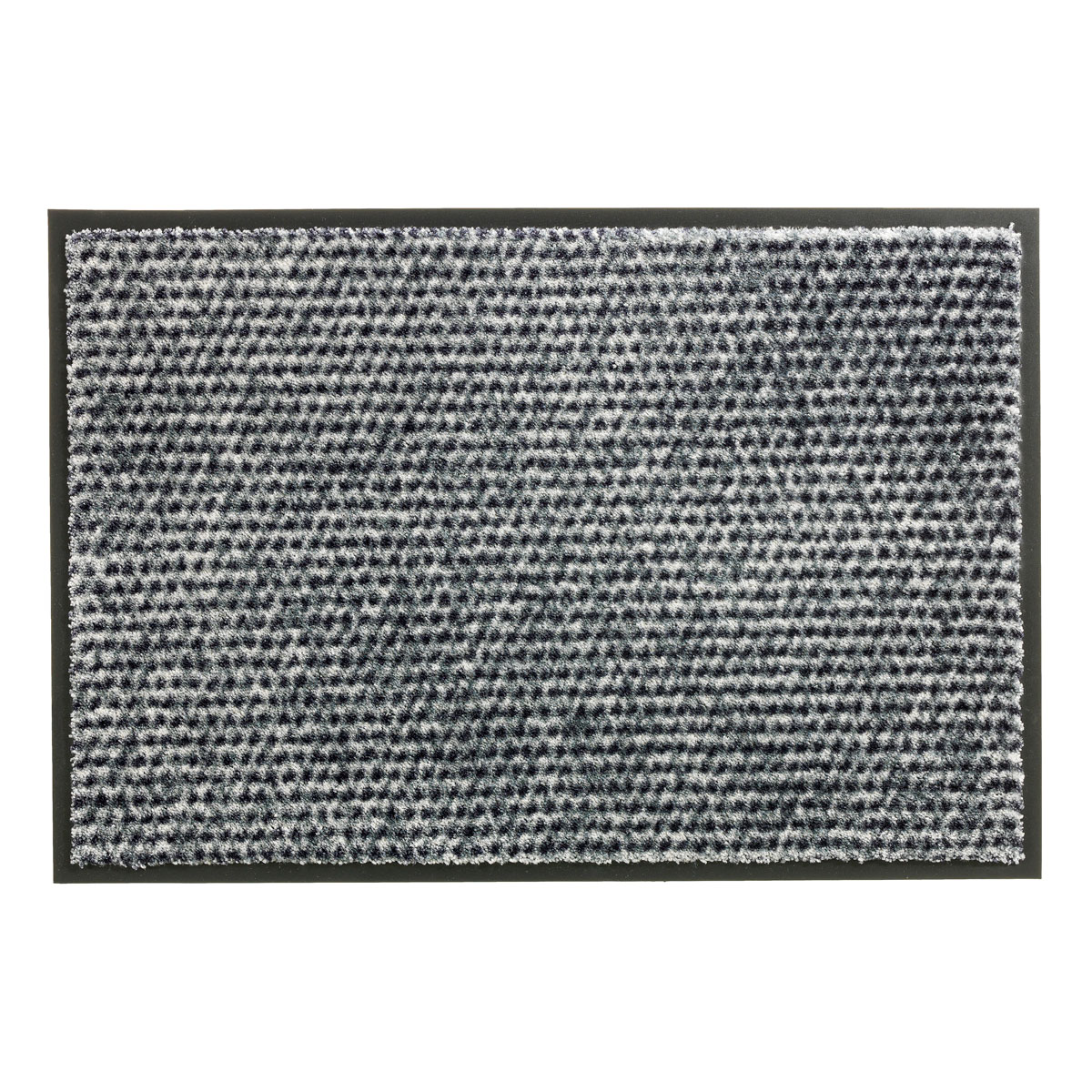 Schöner Wohnen Schmutzfangmatte „Miami“, Punkte silber, 50x70 cm