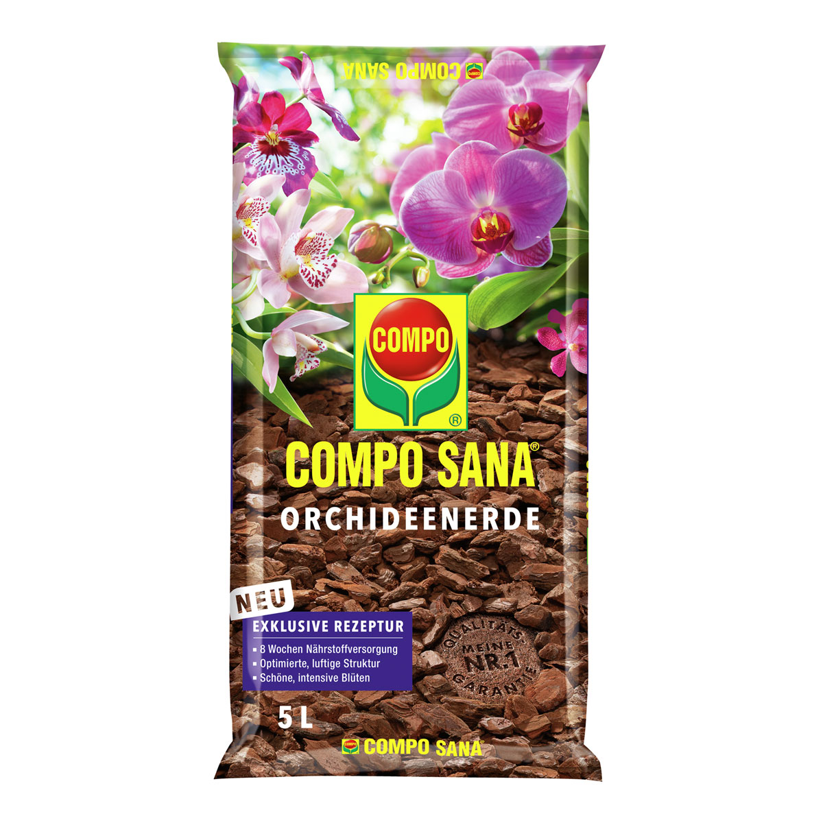 Compo SANA Orchideenerde 5 L