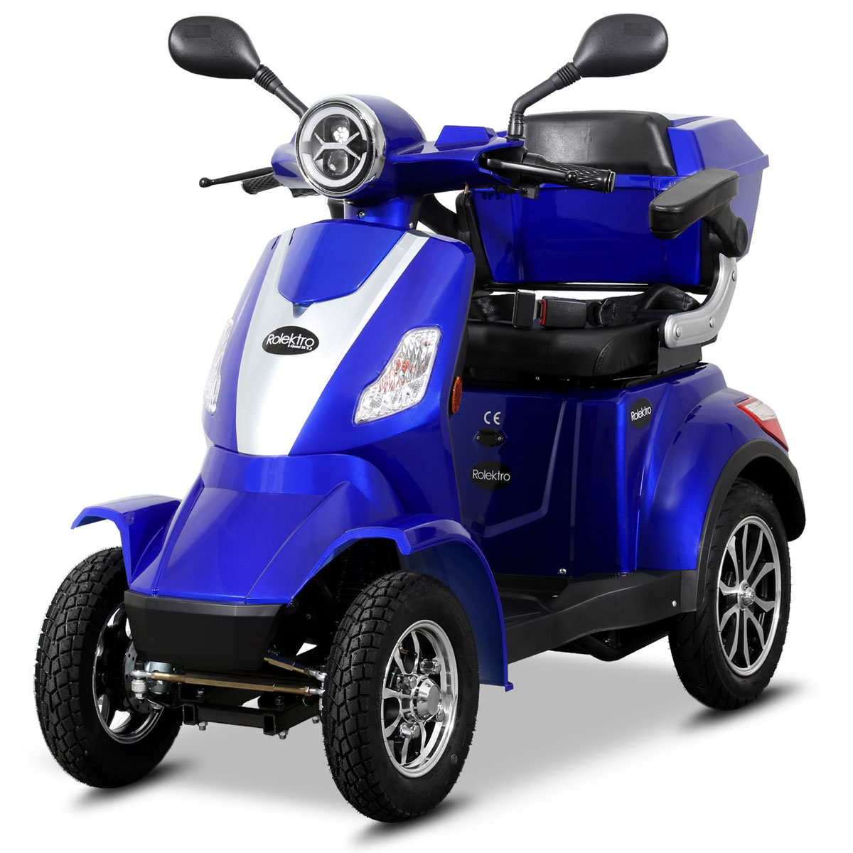 Rolektro E-Quad 25, Blau, 60V-20Ah Bleigel Akku, 1000 Watt Bild 2