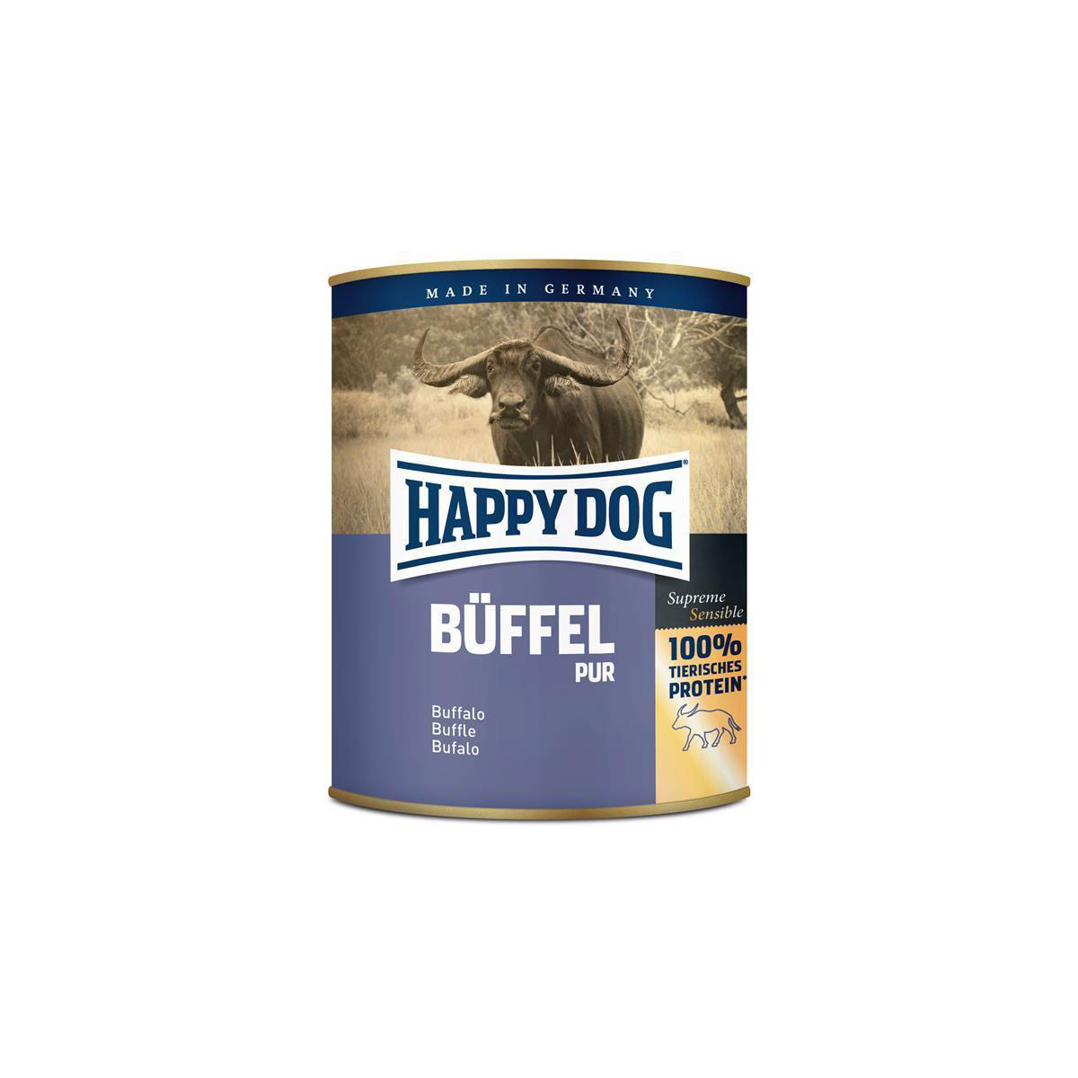 Happy Dog  Dose Büffel Pur 800g Bild 2