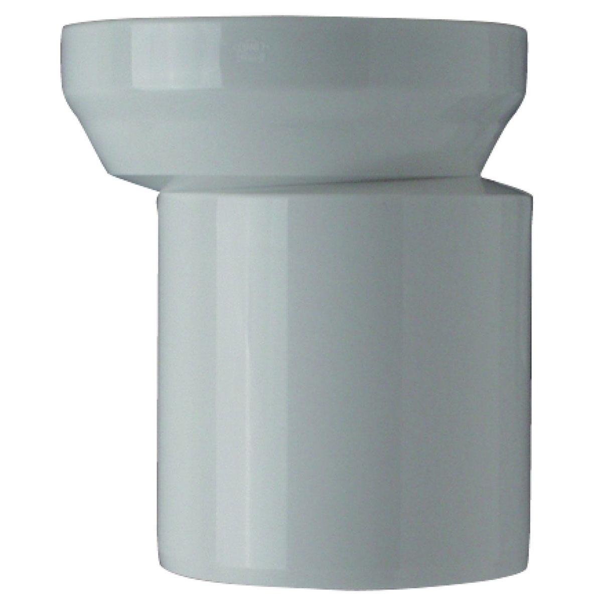 Cornat WC-Ablaufstutzen mit Excenter Muffe weiß