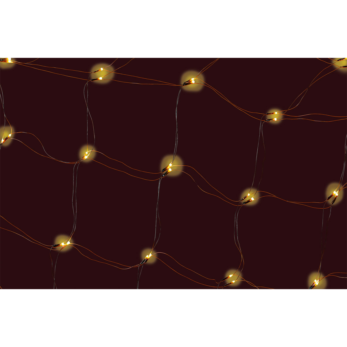 Ambientis LED-Lichternetz warmweiß mit Timer Bild 4