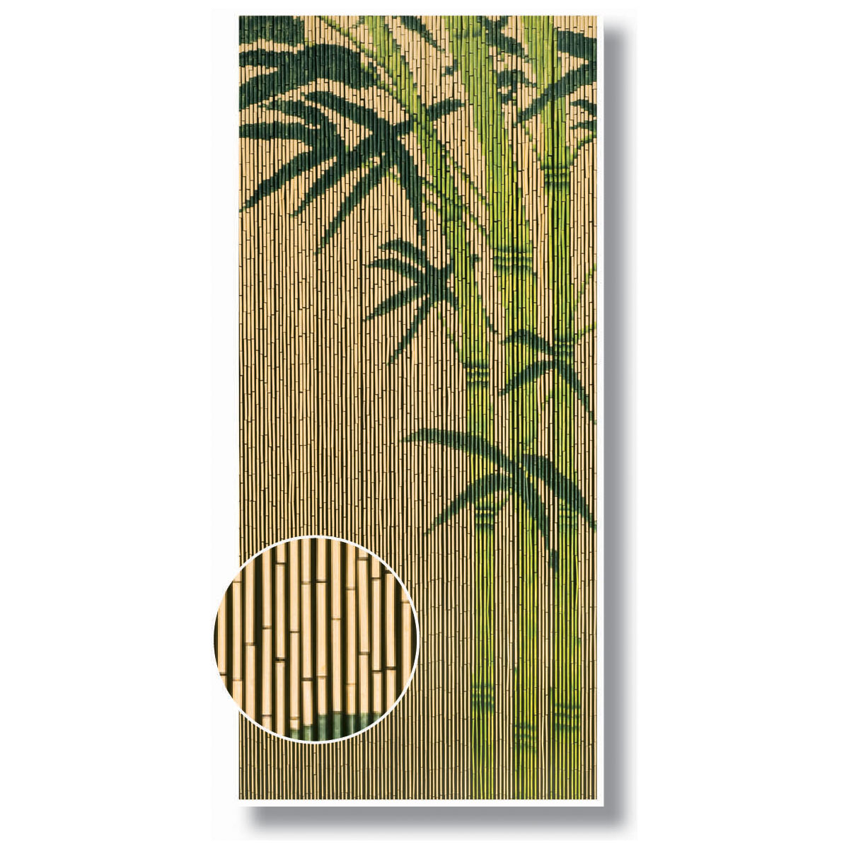 Deko-Vorhang Bamboo Bild 2