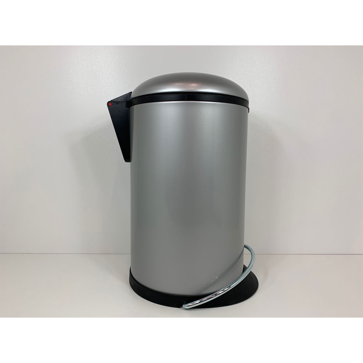 Hailo Design-Tret-Mülleimer Harmony M silber | silber | 237307
