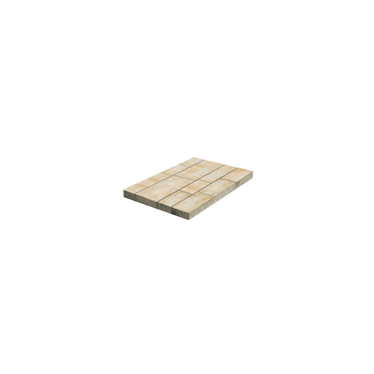 Lusit Gestaltungspflaster Allee Flair sahara-weiß-melange 6 cm Stärke