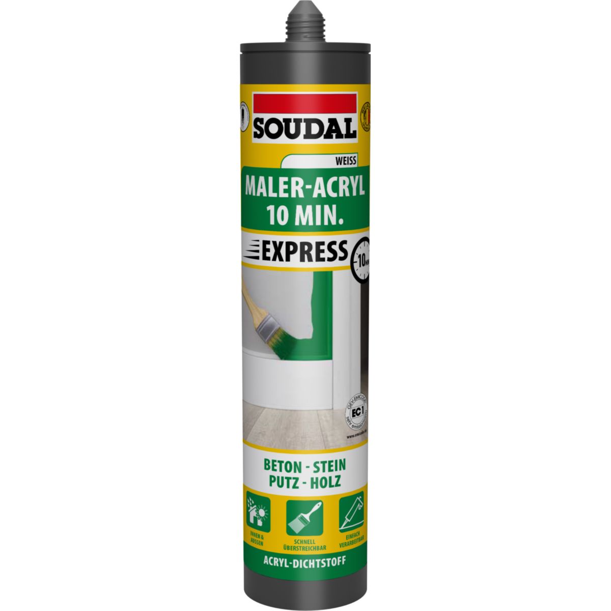 Soudal Maleracryl 10 Min 300 ml weiss