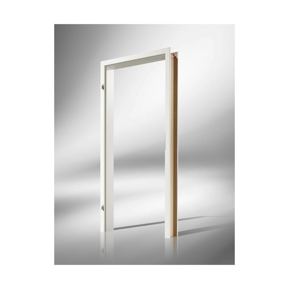 Borne Komplett-Zarge 198,5 x 73,5 x 14 cm CPL weiß links Bild 1