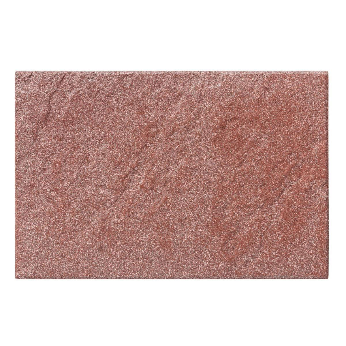 Diephaus Terrassenplatte No.1 Structure 60 x 40 x 4 cm Rot