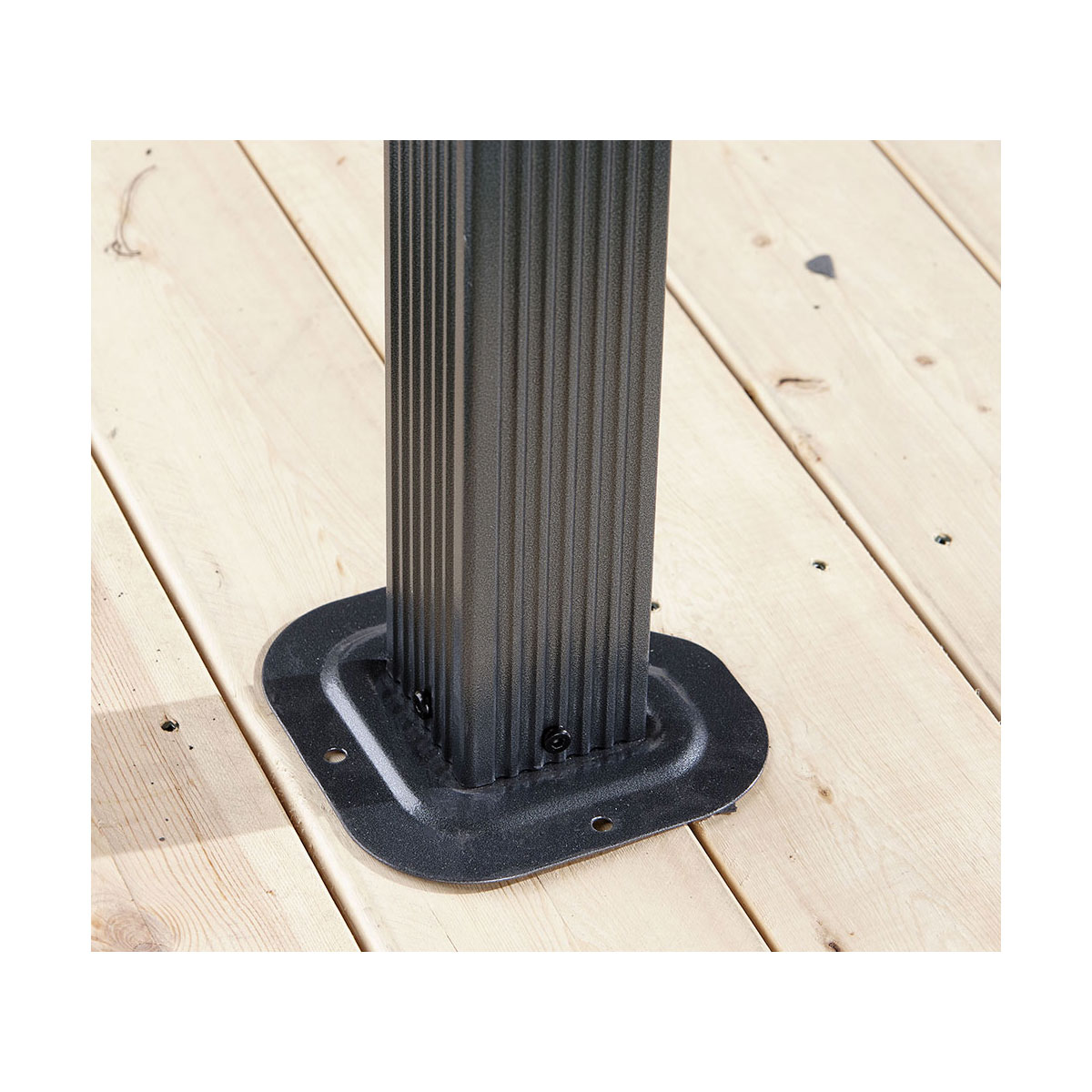 Sojag Pavillon Ventura 1010 295,5x295,5x260,5cm Basaltgrau Bild 7