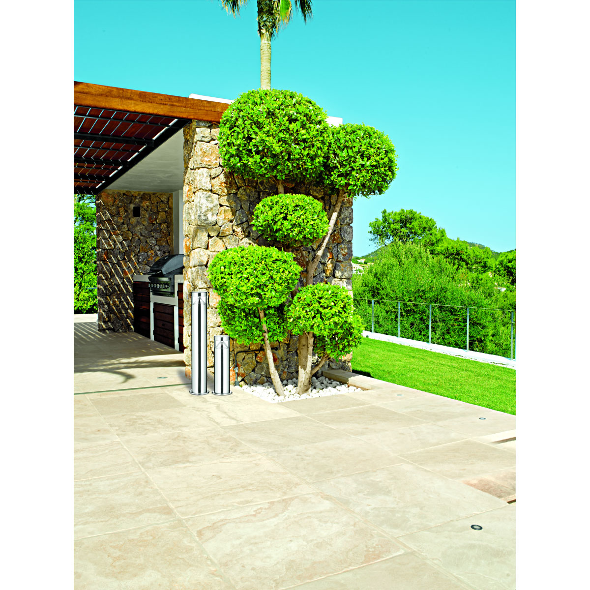 Flector Garten Wegeleuchte Orion silber Bild 3