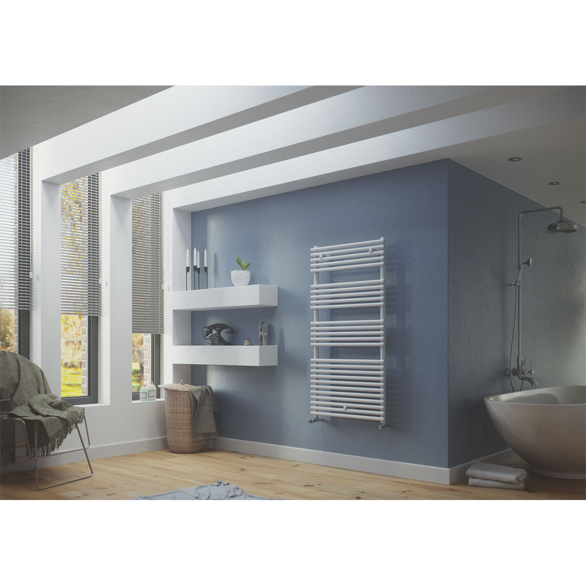 Ximax  Badheizkörper Tec 1719 x 580 mm 924 Watt Weiß