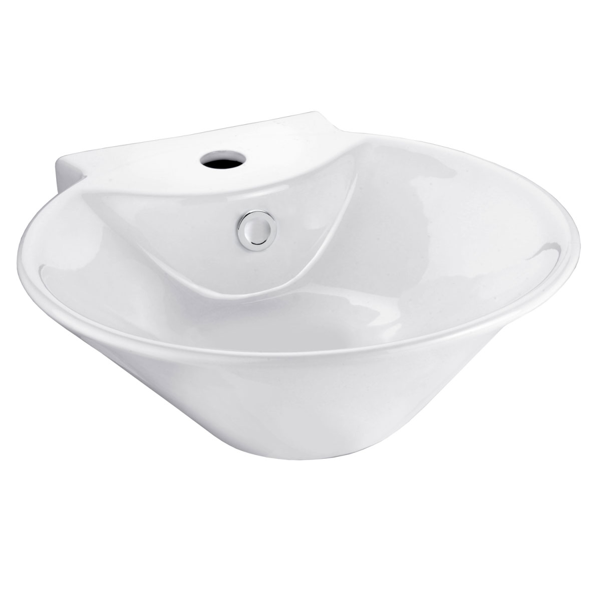 Cornat Aufsatzwaschtisch Sines 45 cm weiß Cornat Aufsatzwaschtisch Sines 45 cm weiß
