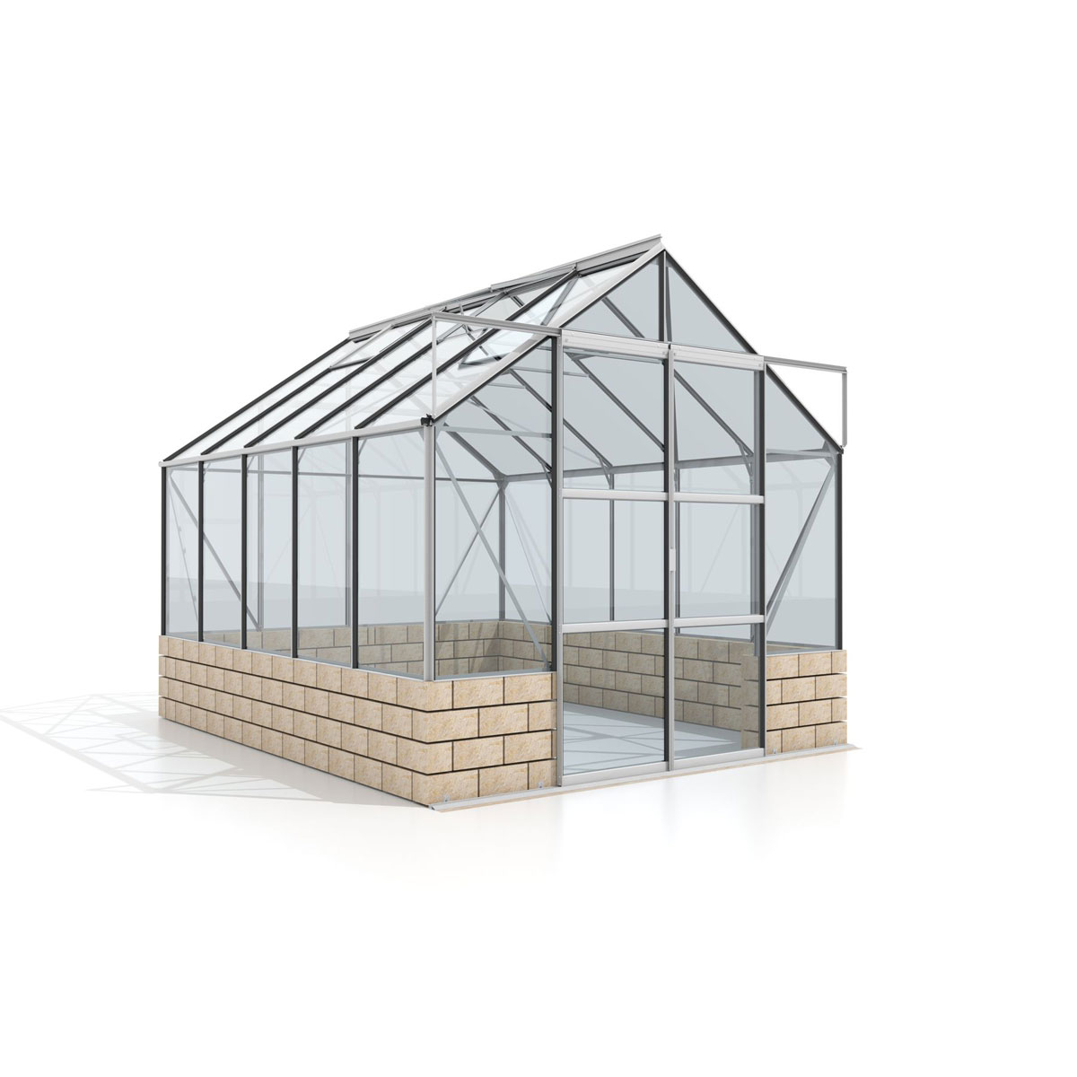 Vitavia Gewächshaus Cassandra 8300 8,3m² sand