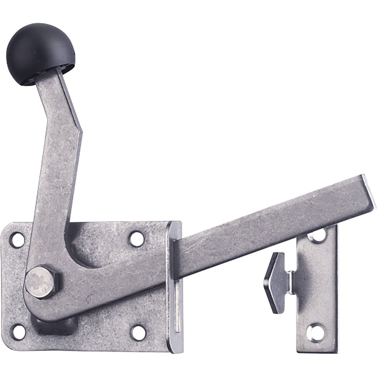 Connex Gartentorfalle 8 x 5,5 cm Edelstahl silber