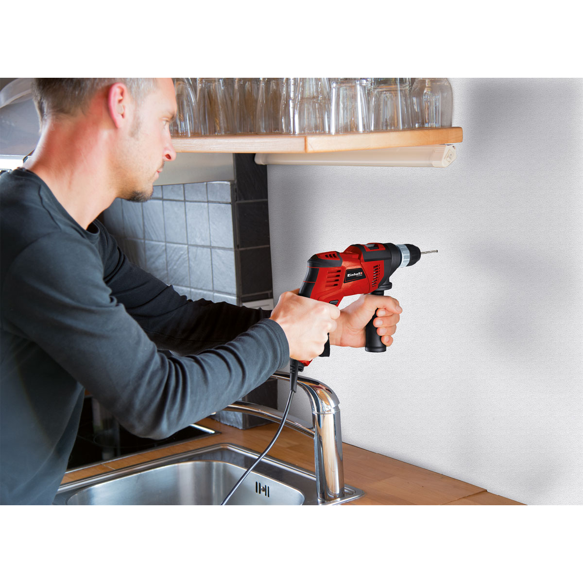 Einhell Schlagbohrmaschinen-Set TC-ID 1000 E Kit 2-teilig Bild 4