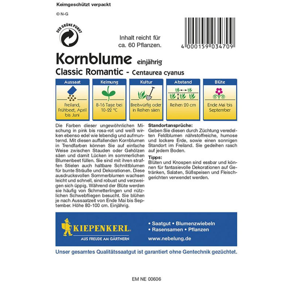Kiepenkerl Kornblume Classic Romantic Profi-Line Bild 2