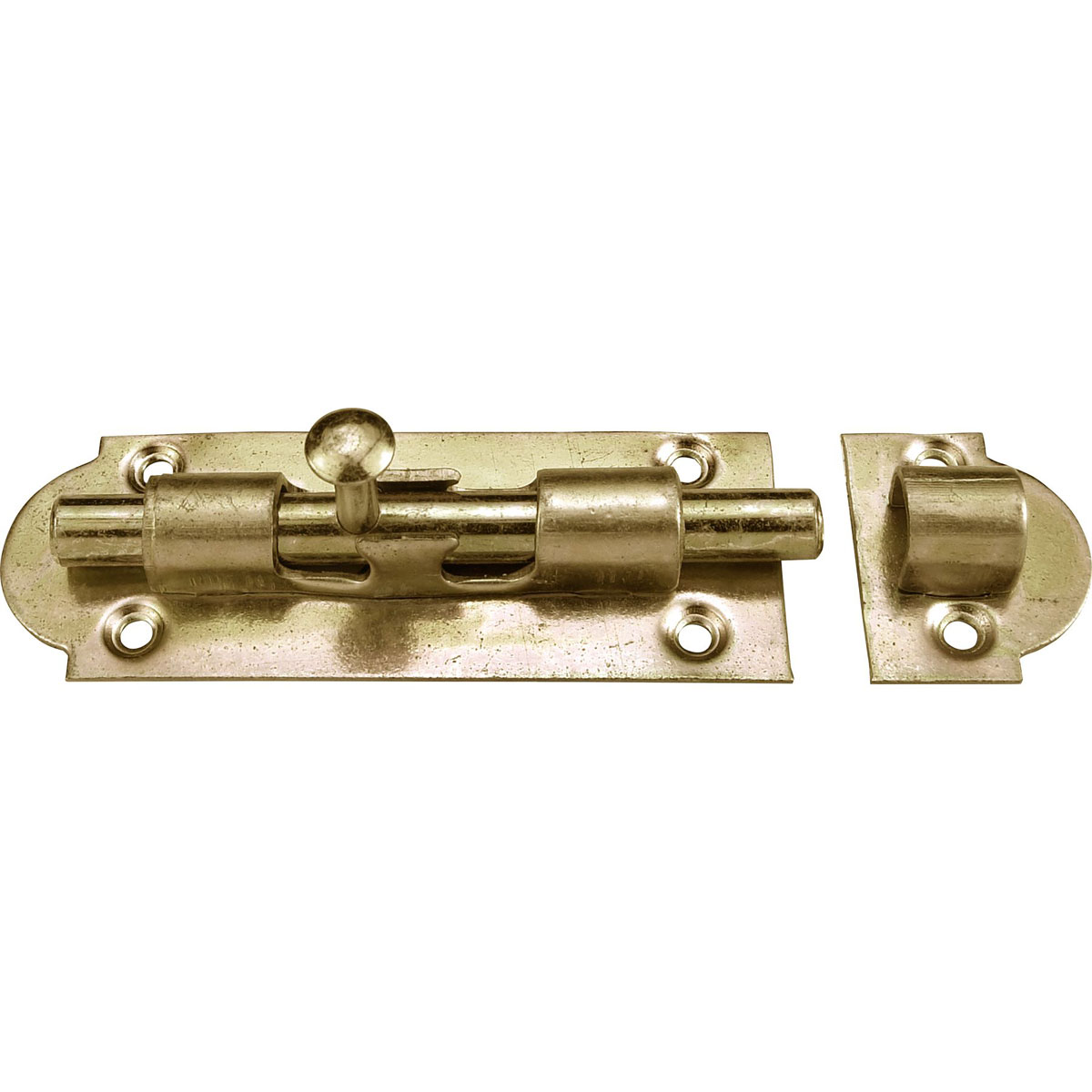 Connex Grendelriegel 2,8 x 8 cm verzinkt gelb