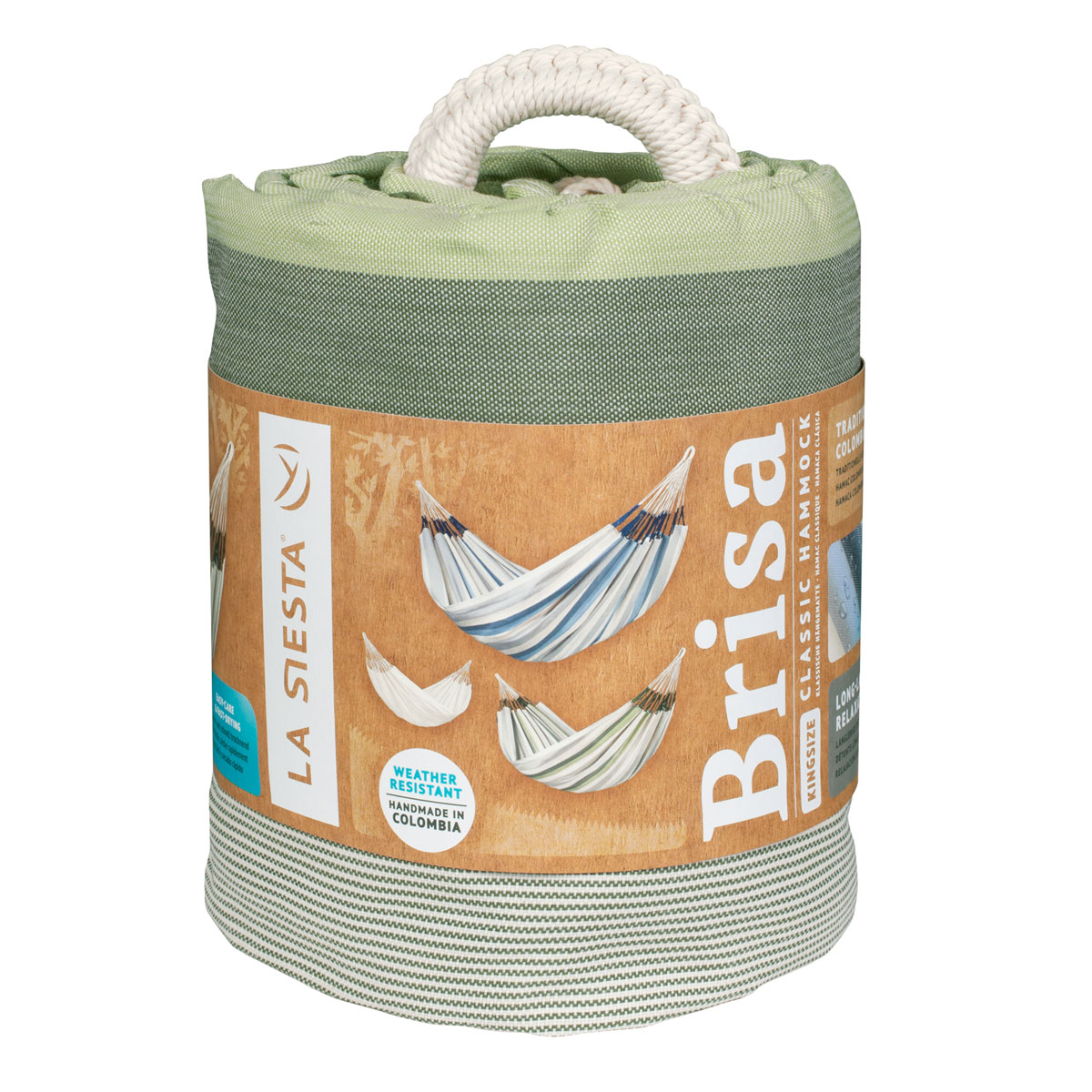 La Siesta Kingsize-Hängematte Brisa Cedar Wetterresistent Bild 2