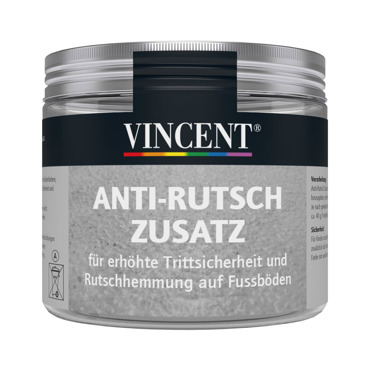 Vincent  Anti-Rutsch-Zusatz transparent 0,2 L
