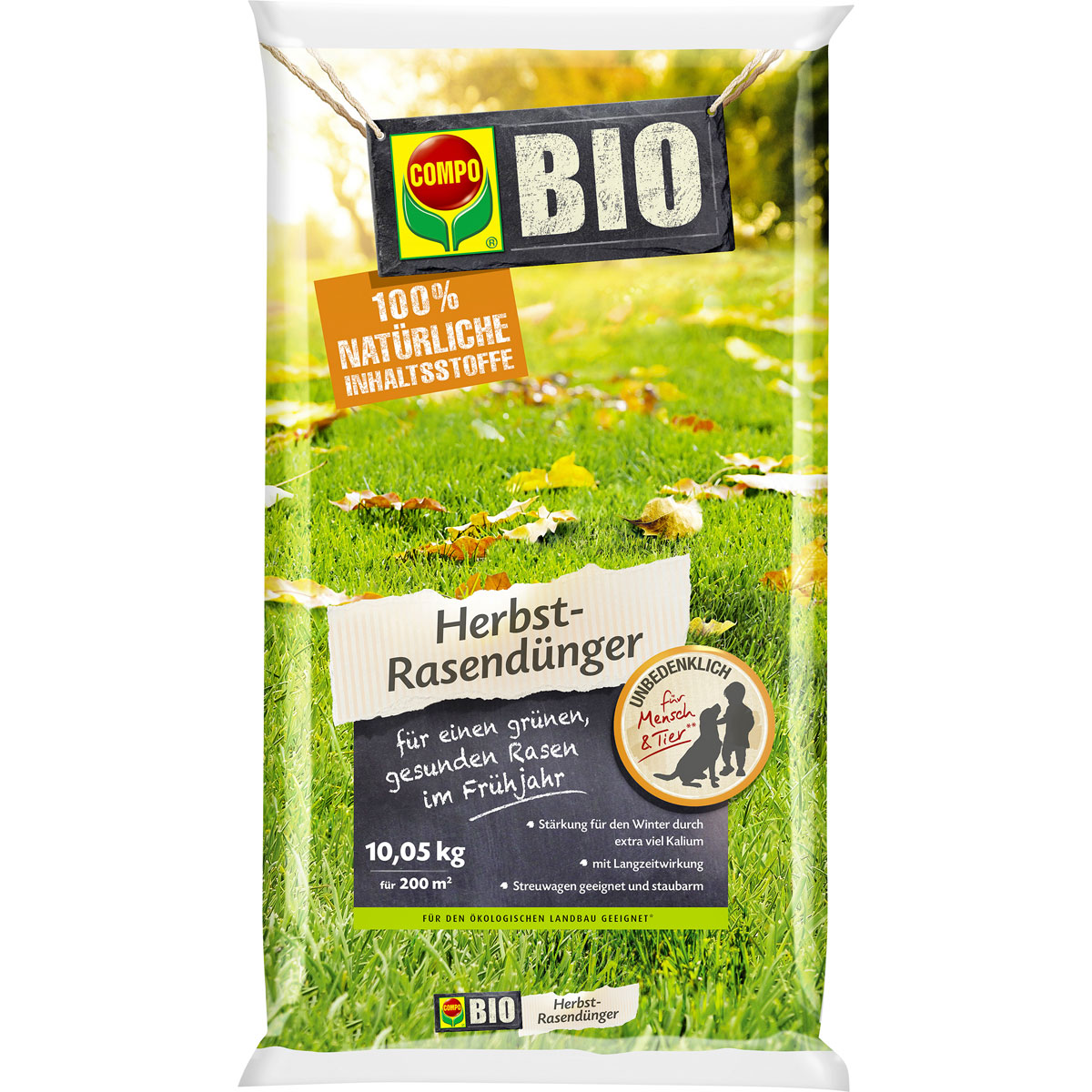 Compo BIO Herbst-Rasendünger 10,05 kg