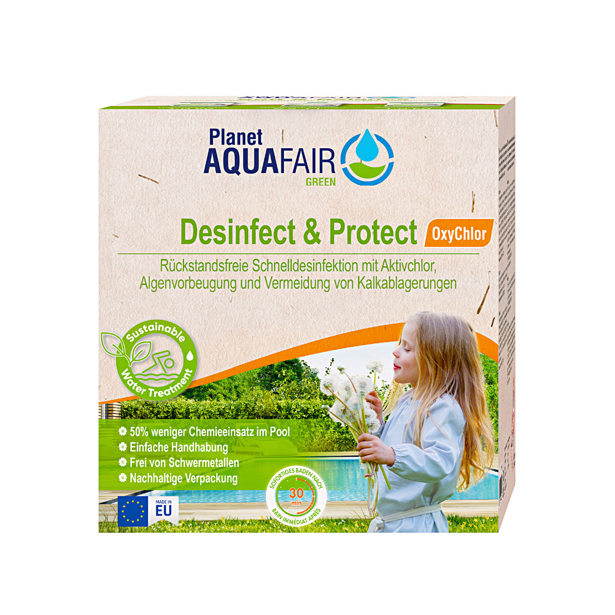 Pooldesinfektion Desinfect und Protect - OxyChlor