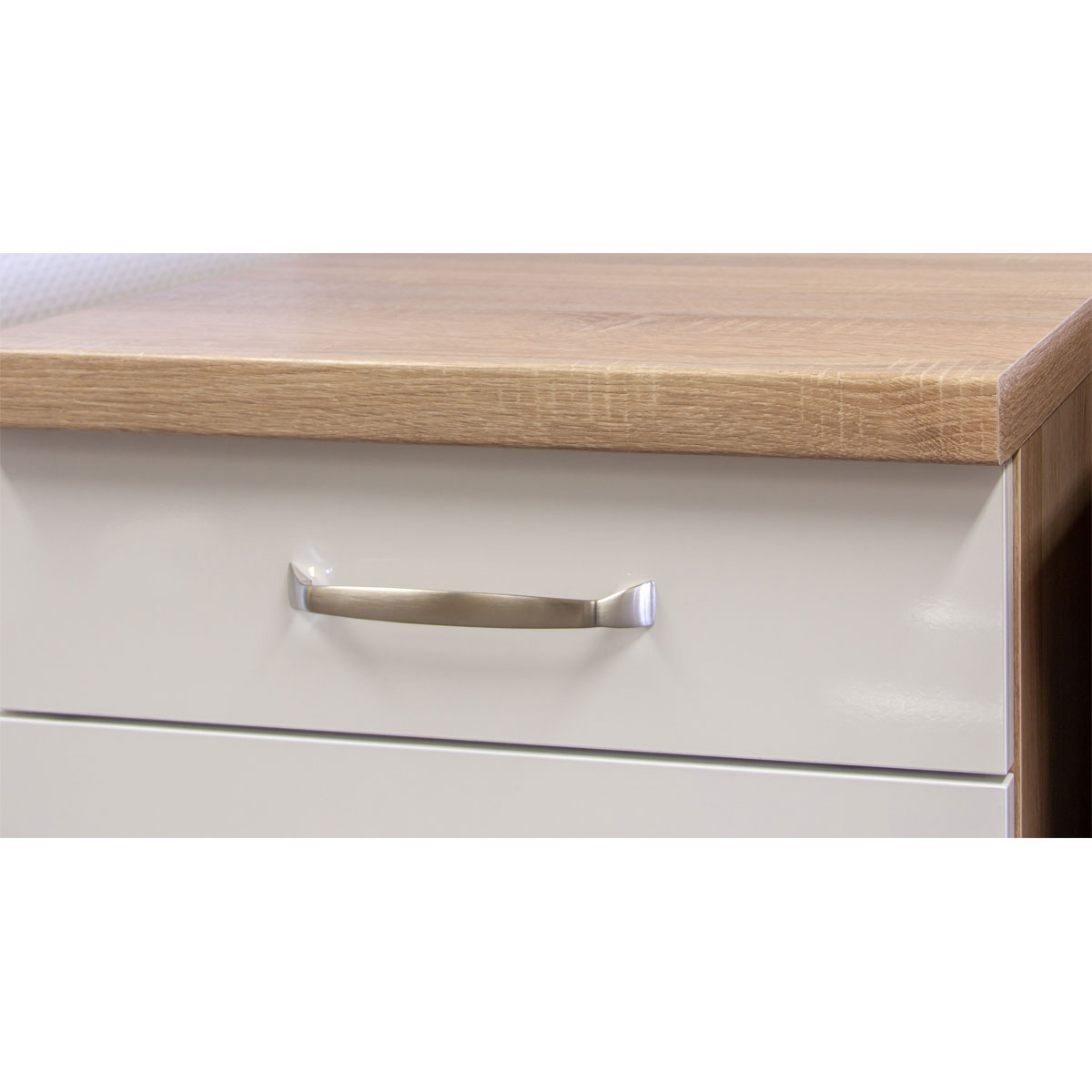 Flex-Well Küchenunterschrank „Valero“, 50x86x60 cm, weiß/Sonoma Eiche Bild 2