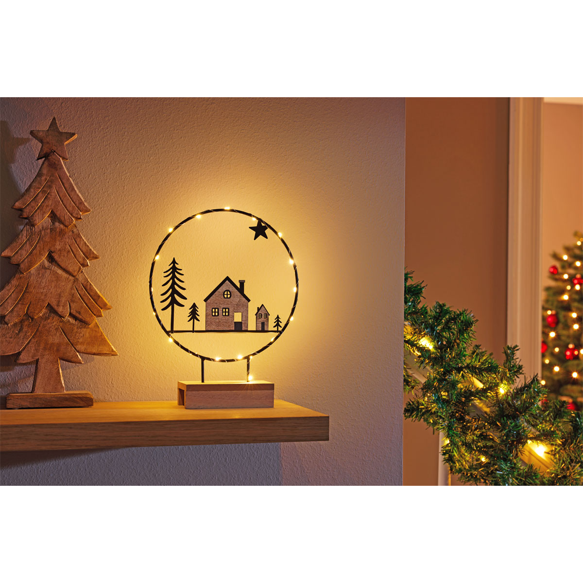 LED-Haus auf Stand Bild 2