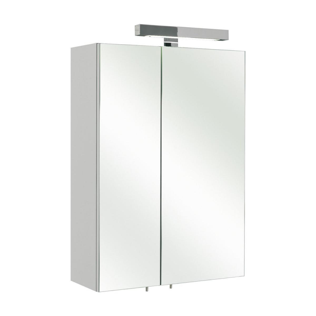 Pelipal LED-Spiegelschrank Rio B500 weiß Glanz inkl Leuchtmittel Pelipal LED-Spiegelschrank Rio B500 weiß Glanz inkl Leuchtmittel