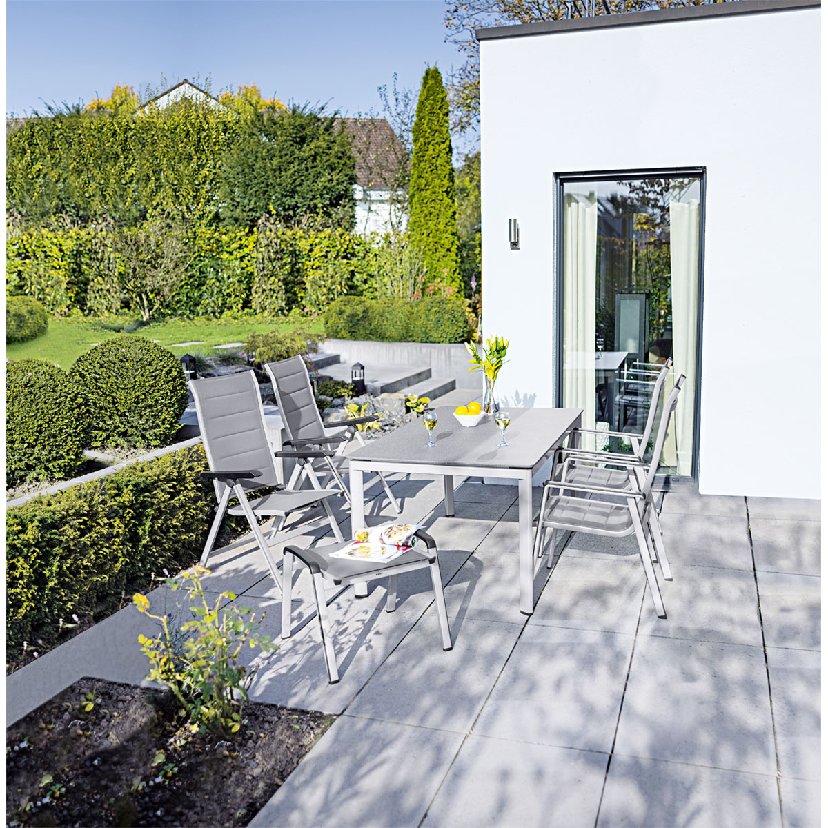 MWH Stapelhocker Elemento grau Bild 2