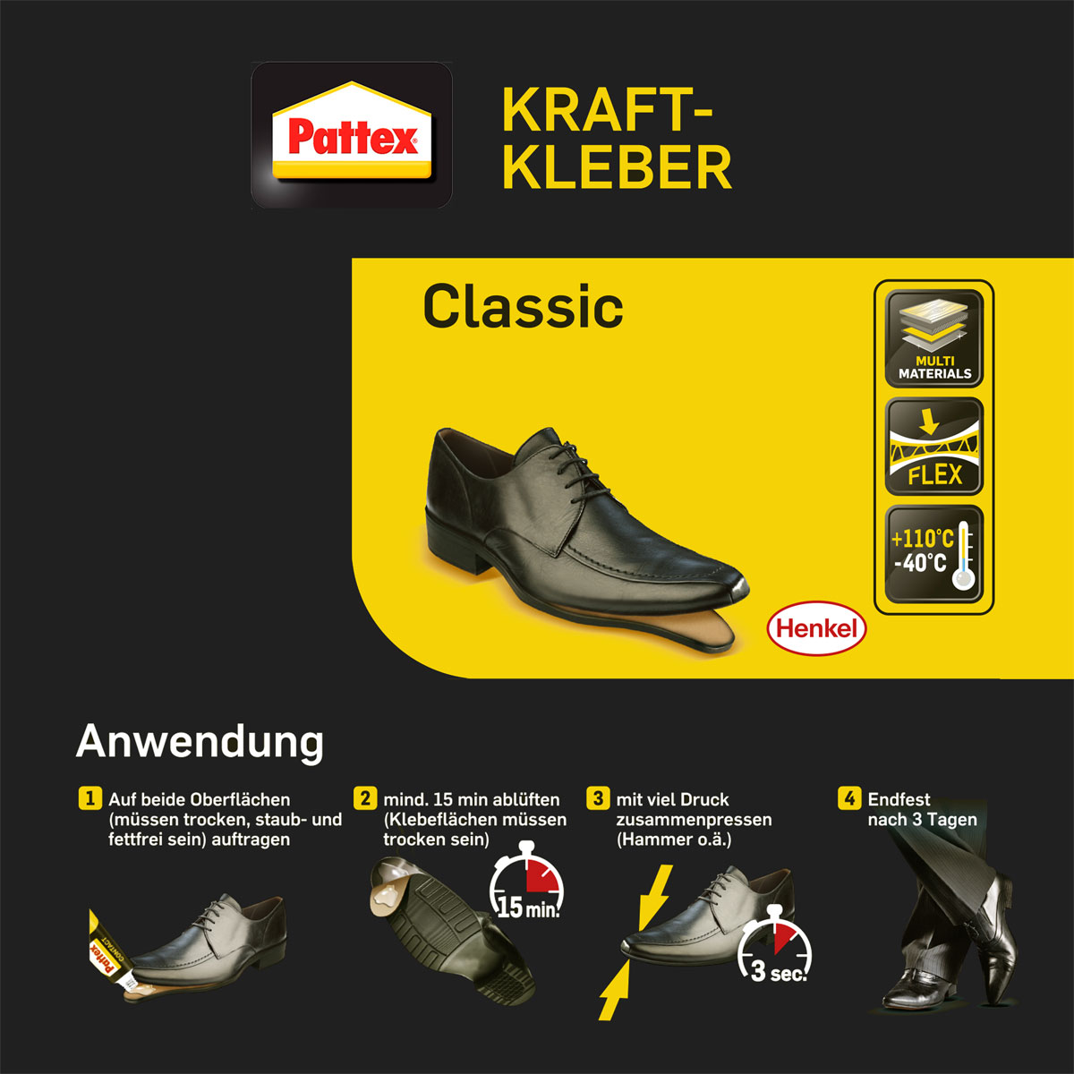 Pattex Kraftkleber Kraftkleber Classic 125 g Bild 4