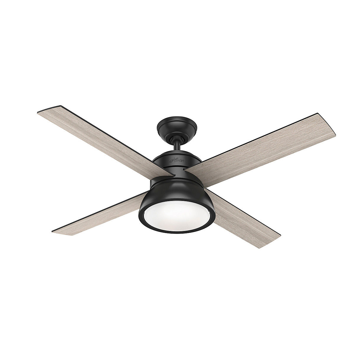 Hunter Fan Hunter Deckenenventilator Loki 132 cm mattes schwarz