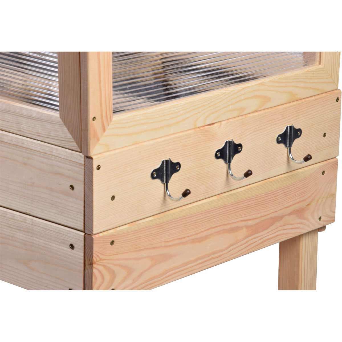 dobar Hochbeet beige 150 x 107 x 50 cm Bild 10