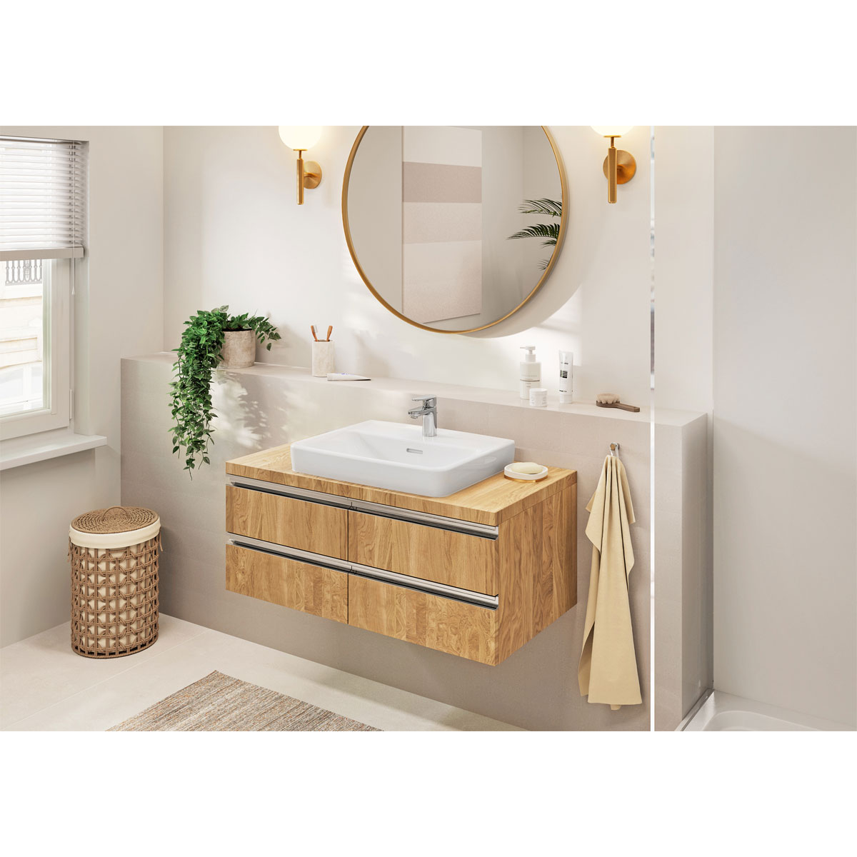 Hansgrohe Einhebel-Waschtischmischer Vernis Blend 70 CoolStart Bild 5