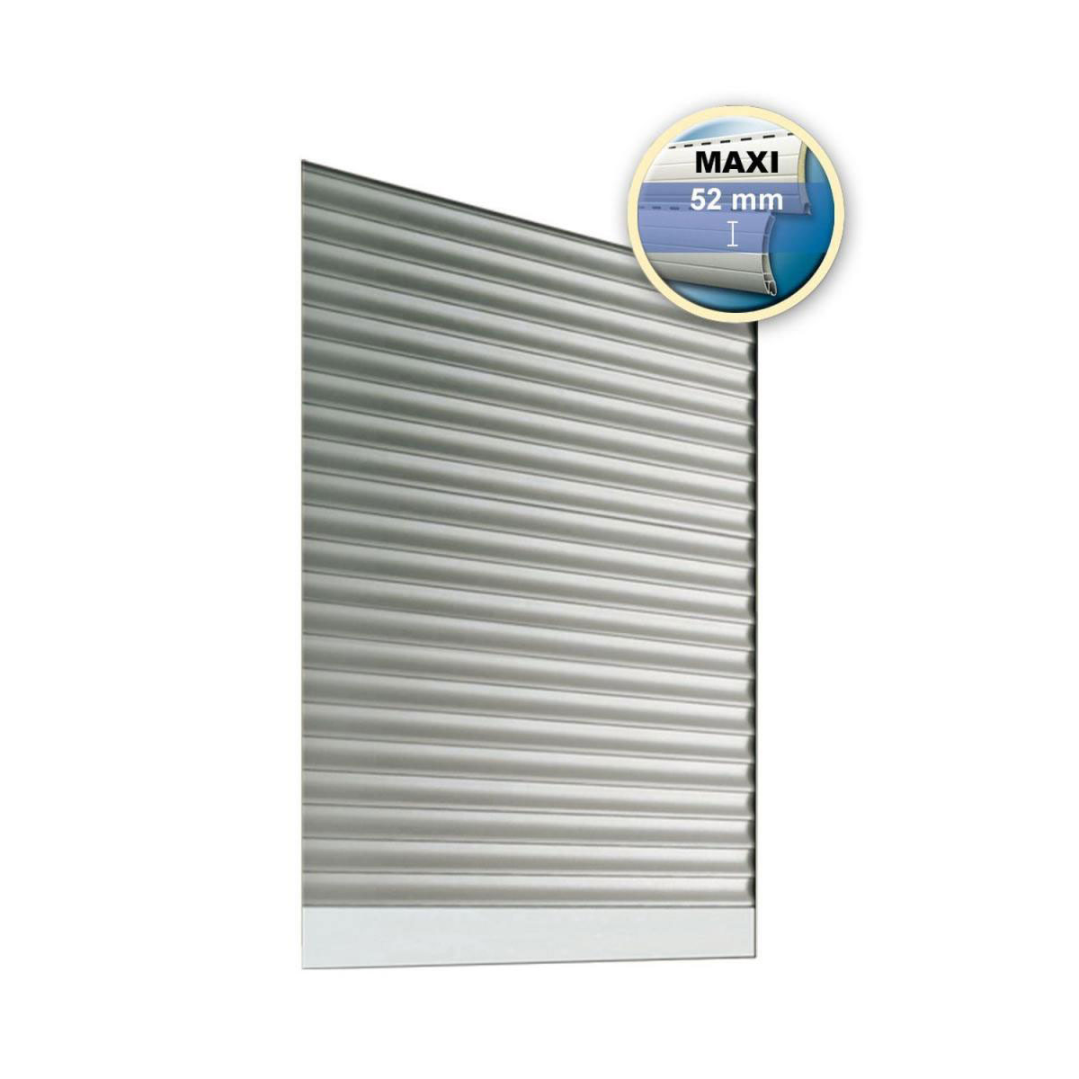 Schellenberg Rolladen Komplett-Set Maxi 80 x 100 grau