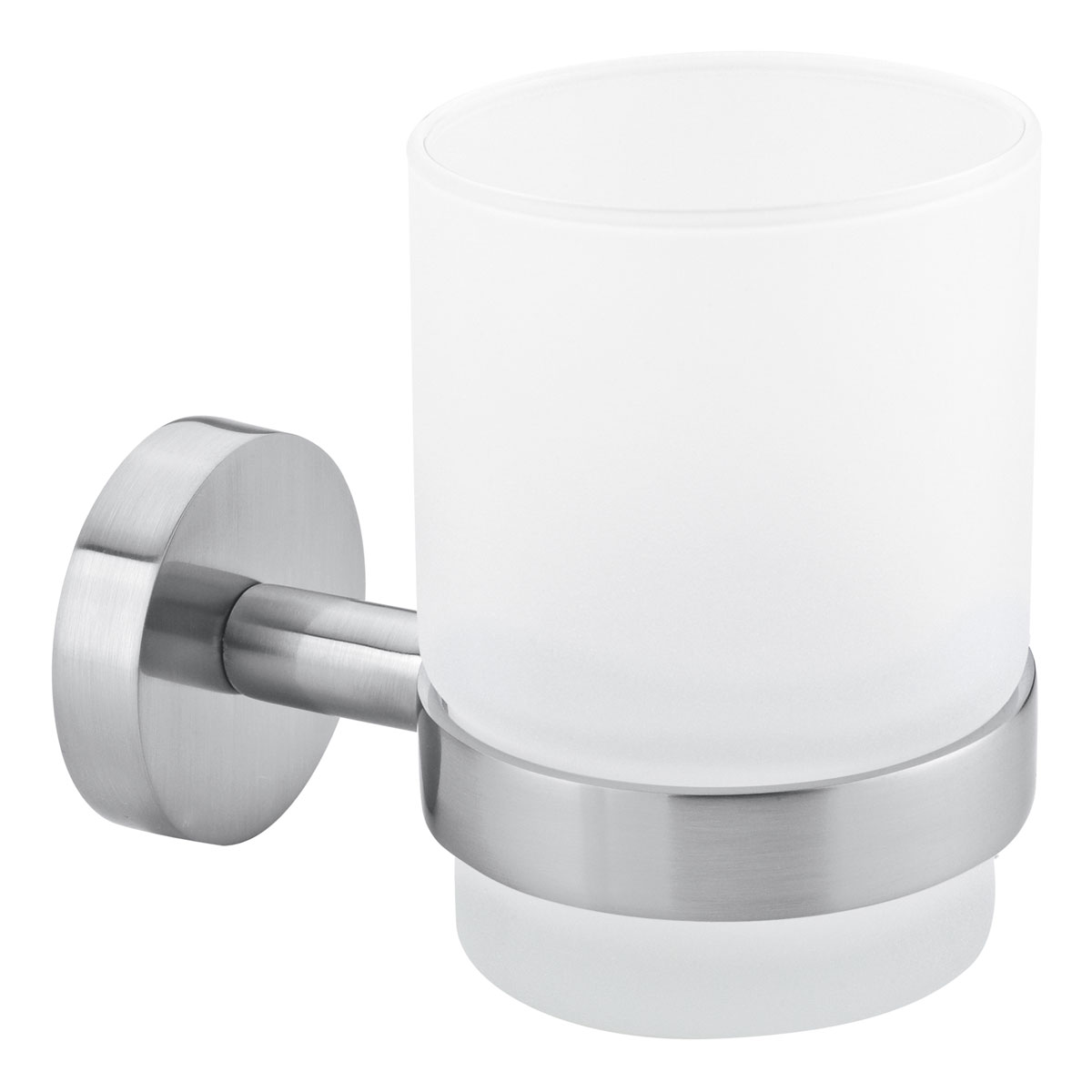 Tesa ZahnputzbecherMoon Edelstahloptik